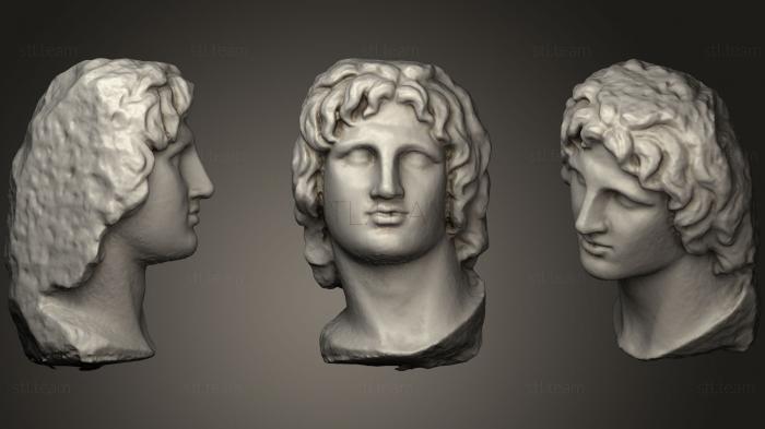 Бюсты и головы античные и исторические Александр